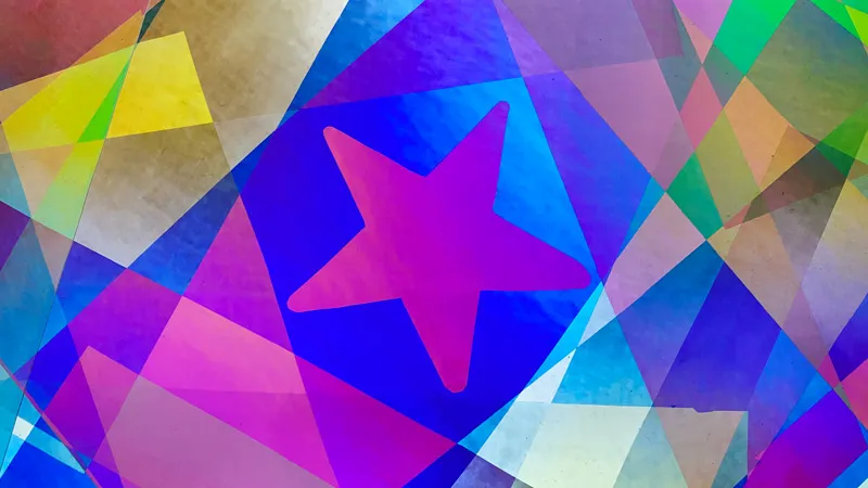 光のステンドグラス！