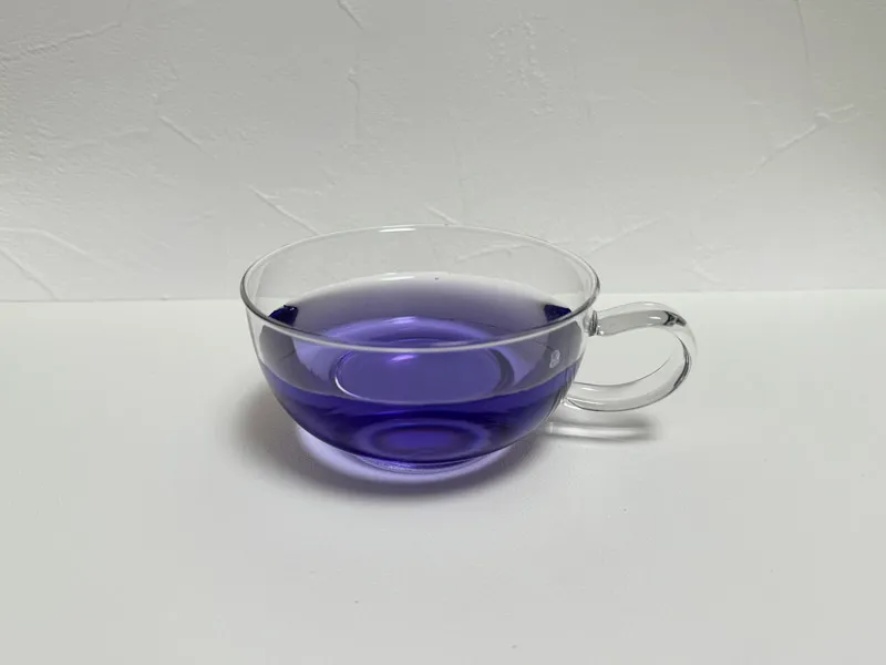 ハーブティー　マロウブルー